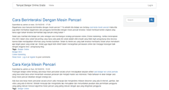 Desktop Screenshot of belajaronlinegratis.com